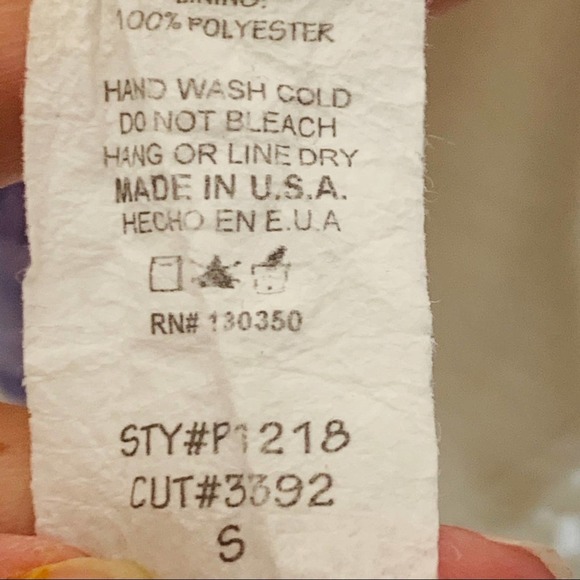 Fab’Rik Floral Short Sleeve Romper Ivory Small - Picture 6 of 8